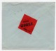 1936 YUGOSLAVIA, CROATIA, ZAGREB, BOSNA FILM D.D. COMPANY HEAD COVER SENT TO BELGRADE, POSTER STAMP IN RED - Briefe U. Dokumente