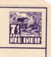 Nederlands Indië - 1942 - 7,5 Cent Karbouwen, Postblad G5b - Ongebruikt - Nederlands-Indië