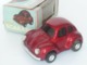 VINTAGE ! China 60s' Friction Tin Toy Car VW Volkswagen BEETLE (Red Colour)  (MF-145) - Toy Memorabilia