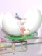 VINTAGE ! RARE !! China 60s' Marvelous Mechanical Tin Toy Bird In Shell (MS 855) - Oud Speelgoed