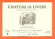 étiquette Magnum De Vin De Gaillac Chateau De Livers Caves à Labastide De Levis - 150 Cl - 2 Scans - Gaillac