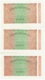 Lot De 3 Billets. Allemagne. Germany. Reichsbanknote 20000 Mark. 1923. - 20000 Mark