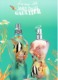Grande Carte Glacée Jean-Paul GAULTIER  "EAUX D'ETE - SUMMER FRAGRANCES"  - Perfume Card ITALIE - 15 X 21 Cm - Modernes (à Partir De 1961)