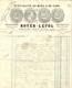 1866- Lettre De CHAVANGES  ( Aube )  Cad T17  Affr. N° 60 Oblit. G C 990 + I Boite Rurale De Beaux-sous-Pars ( Aube ) - 1849-1876: Période Classique