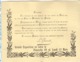 SAINT LO - 50 MANCHE - Carte Invitation Magasin Mlle GUEROULT MODES - Textile & Vestimentaire