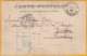 1905 - 5 C Vert Grasset YT 27 Sur CP De Saigon, Cochinchine Vers Haiphong, Tonkin, Indochine - Bd Charner - Lettres & Documents