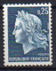 0,25 Cheffer : N° 1535a Neuf ** - N° Rouge Au Verso - Cote 75€ - 1967-1970 Marianne Of Cheffer