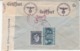 Enveloppe  Grèce  Vers    La Belgique     1*940    1945        2 Scan - Weltkrieg 1939-45 (Briefe U. Dokumente)