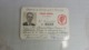 ANTIQUE PORTUGAL SEASON TICKET PASSE CAMINHOS DE FERRO PORTUGUESES REDE GREAL 1ª CLASSE 1947 - Europa