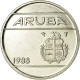 Monnaie, Aruba, Beatrix, 25 Cents, 1998, Utrecht, TTB, Nickel Bonded Steel, KM:3 - Antilles Neérlandaises