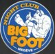Autocollant - 2 Autocollants "Big Foot" Discothèque - Megève Haute-Savoie - Aufkleber
