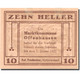 Billet, Autriche, Offenhausen, 10 Heller, Agriculteur, 1921 TTB Mehl:FS 705a - Austria