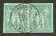 INDOCHINE : CG Paire 4c SAGE Obl. SAIGON COCHINCHINE. Superbe. - Other & Unclassified