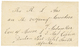 MADAGASCAR - MISSIONNAIRES NORVEGIENS : (1880) Enveloppe Adressée Au Révérand Norvégien AAS à MORONDAVA (MADAGASCAR), Ac - Other & Unclassified
