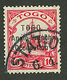 TOGO - ANGLO FRENCH OCCUPATION - Tirage De SANSANE-MANGU : 10pf (n°56) Obl. STATION. Cote 370€. Signé Carl LANGE Et SCHE - Sonstige & Ohne Zuordnung