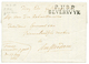1811 P.118.P BEVERWYK Sur Lettre Avec Texte Pour AMSTERDAM. RARE. Superbe. - 1792-1815: Conquered Departments