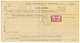 1944 ALGERIE 30frs E.F.M. S/ 5c Obl. U.S ARMY POSTAL SERVICE A.P.O Sur TELEGRAMME. RARE. TTB. - Army Postmarks (before 1900)