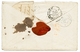"Double Port à 1F60 Pour LAGOS" : 1862 80c (n°17)x2 Obl. GC 3602 Sur Enveloppe Avec Texte Pour LAGOS. Un Timbre Pd. Dest - 1853-1860 Napoleon III