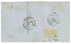 "TÊTE-BÊCHE" : 1866 Paire TÊTE-BÊCHE 20c (n°22b) Obl. Etoile + PARIS R. D'ENGHIEN Sur Lettre Pour LA ROCHELLE. Cote 3500 - 1863-1870 Napoléon III. Laure
