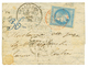 1870 20c(n°29) Obl. PARIS SC 16 Nov 70 Rouge + Cachet De Passage LUZARCHES 20 Nov 70 (cote +875€) Sur Lettre Avec Texte  - Krieg 1870