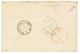 "Tarif PRE-U.P.U Pour Le SIAM" : 1874 2 Paires Du 25c CERES (n°60) Obl. Ambulant EP2 + GARE DE COMPIEGNE Sur Enveloppe P - 1871-1875 Cérès