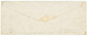CORSE - PERCE En LIGNE De SARTENE : 1861 10c TAXE (n°2) Perçé En Ligne (rare) Obl. T.15 SARTENE Sur Enveloppe Pour QUENZ - Other & Unclassified