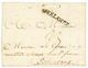 1747 Cachet D'entrée D'HOLLANDE Sur Lettre Avec Texte Daté "LA GUADELOUPE" Pour BORDEAUX. TTB. - Schiffspost