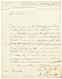 1747 Cachet D'entrée D'HOLLANDE Sur Lettre Avec Texte Daté "LA GUADELOUPE" Pour BORDEAUX. TTB. - Schiffspost