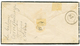 1867 40c + 80c Obl. Cachet PD Encadré + BUENOS-AYRES Sur Enveloppe Pour L' ITALIE. Signé CALVES + Certificat BOTTACCHI.  - Schiffspost