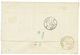 "BOITE MOBILE De JAFFA" : 1878 30c SAGE Obl. JAFFA SYRIE + B.M Oval Sur Lettre De BEYROUTH Pour LYON. RARE. Superbe. - Other & Unclassified