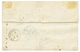 "PAID AT GUADELOUPE En Bleu" : 1868 20c + 40c AIGLE Obl. Losange De Points Bleus + Cachet Rarissime PAID AT GUADELOUPE E - Other & Unclassified