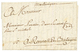 1753 Marque Manuscrite MARTINIQUE (JAMET N°1) Sur Lettre Avec Texte Pour RENNES. Trés Rare. Superbe. - Andere & Zonder Classificatie