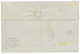 1872 CG 10c CERES (n°11) TTB Margés Obl. MQE + MARTINIQUE ST PIERRE Sur Lettre Avec Texte Pour FRANCOIS. RARE. Superbe. - Other & Unclassified