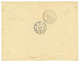 1895 10 S/ 10c Obl. FEZ MAROC + POSTE LOCALE 5c+ 10c+ 25c+ 50c+ 1P Obl. SEFRO MAROC Sur Enveloppe Pour TANGER. Affrt MIX - Other & Unclassified