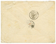 NOUVELLE CALEDONIE : 1874 CG CERES 30c (x2) + 40c (x2) Pd Obl. Petit Losange De Points Sur Enveloppe De NOUMEA Pour La F - Sonstige & Ohne Zuordnung