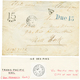 "ILES DES PINS" : 1878 NC POSTES ILES (DES) PINS + Cachets TAXES AMERICAINS Sur Enveloppe Pour NEW YORK (USA). Courrier  - Other & Unclassified