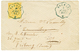 "BOURAIL" : 1883 CG 25c Obl. Cachet TELEGRAPHIQUE BOURAIL Sur Env. Pour PARIS Redirigée En SUISSE. Superbe. - Sonstige & Ohne Zuordnung