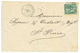 1885 CG 5c Alphée Dubois Obl. ST PIERRE ET MIQUELON Sur Lettre Locale Avec Texte. TTB. - Other & Unclassified