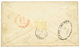 CAPE OF GOOD HOPE -SOLDIER LETTER : 1861 1 PENNY Rose Canc. On MILITARY Envelope From KING WILLIAMS TOWN To ENGLAND. Som - Kap Der Guten Hoffnung (1853-1904)