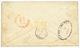 CAPE OF GOOD HOPE -SOLDIER LETTER : 1861 1 PENNY Rose Canc. On MILITARY Envelope From KING WILLIAMS TOWN To ENGLAND. Som - Cape Of Good Hope (1853-1904)