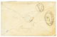 CAPE OF GOOD HOPE : 1862 6d Lilac (x2) + REGISTERED LONDON On Envelope From CAPETOWN To WALSALL (ENGLAND). One Stamp Cut - Cape Of Good Hope (1853-1904)