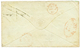 CAPE OF GOOD HOPE : 1864 1 SHILLING Deep DARK Green (just Touched) On Envelope From CAPE-TOWN To ENGLAND. Vf. - Cape Of Good Hope (1853-1904)