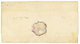 CAPE OF GOOD HOPE : 1866 1 PENNY Red Block Of 4 (just Touched At Left) + CAPE-TOWN CAP COLONY On Local Cover To CAPE-TOW - Cape Of Good Hope (1853-1904)