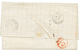 "TIENTSIN - PRECURSOR" : 1869 French Cachet SHANGHAI Bau FRANCAIS + Tax Marking On Entire Letter (fault) From TIEN-TSIN  - Sonstige & Ohne Zuordnung