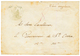 DANISH WEST INDIES : 1857 "8" Tax Marking On Envelope From MARTINIQUE To "GOUVERNEUR De STE CROIX". Verso, British Cds M - Deens West-Indië
