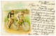 DWI To JAMAICA : 1900 3c Canc. ST THOMAS On Card (cycling ) To JAMAICA Redirected To BARBADOS And GRENADA. Superb. - Dänische Antillen (Westindien)