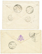 EGYPT / SUDAN : 1885 2 Envelopes Probably From "SUDAN Expedition" To SCOTLAND. Se Scans. F/Vf. - Sonstige & Ohne Zuordnung