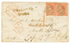 "MISSENT TO GAMBIA" : 1864 GREAT BRITAIN 4d (x2) Canc. 401 + LIVERPOOL/ BR.PACKET + Extremely Rare Cachet MISSENT TO GAM - Gambia (...-1964)