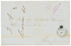 URUGUAY : 1856 PAID AT MONTEVIDEO On Entire Letter To RIO DE JANEIRO (BRAZIL). Rare. TTB. - Sonstige & Ohne Zuordnung
