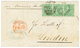"VALPARAISO" : 1871 GB 1 SCHILLING (x3) Canc. C30 + VALPARAISO On Entire Letter To LONDON. Triple Rate. Vvf. - Sonstige & Ohne Zuordnung